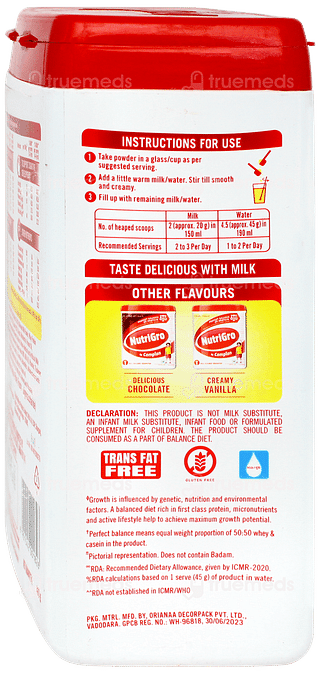 Complan Nutrigro 2 To 6 Years Badam Kheer Flavour Jar 400gm