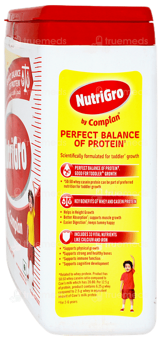 Complan Nutrigro 2 To 6 Years Badam Kheer Flavour Jar 400gm