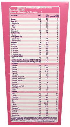Vivamom Vanilla Flavour Refill Powder 200Gm