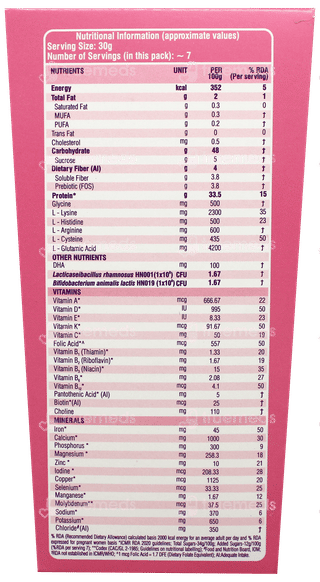 Vivamom Vanilla Flavour Refill Powder 200Gm