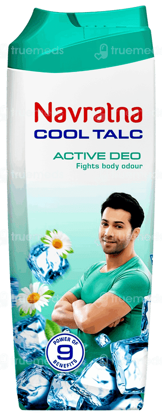 Navratna Active Deo Cool Talc 400Gm