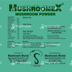 Mushroomex Powder 100 GM