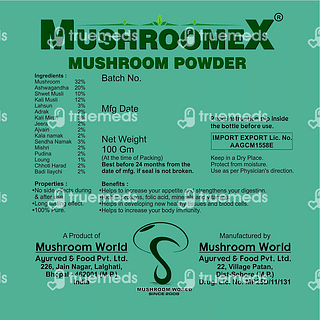 Mushroomex Powder 100 GM