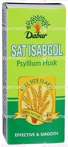 Dabur Sat Isabgol Psyllium Husk 90gm Dabur Sat Isabgol Psyllium Husk 90gm