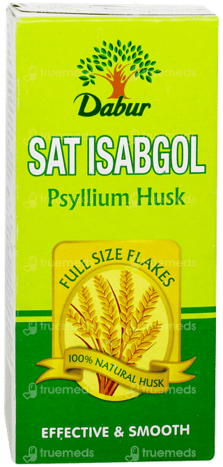 Dabur Sat Isabgol Psyllium Husk 90gm