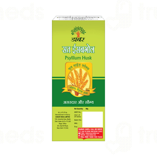 Dabur Sat Isabgol Psyllium Husk 90gm