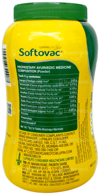 Softovac Powder 450Gm