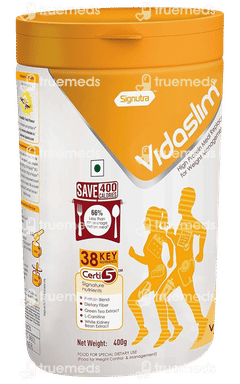 Vidaslim Vanilla Twist Flavour Powder 400gm