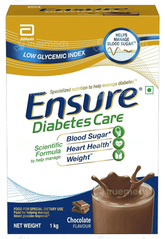 Ensure Diabetes Care Chocolate Flavour Powder 1Kg