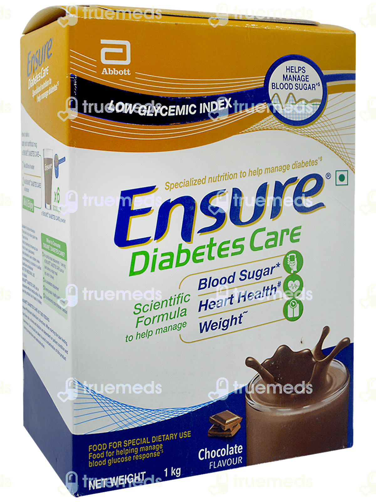 Ensure Diabetes Care Powder Chocolate Flavour 1 Kg Uses, Side Effects