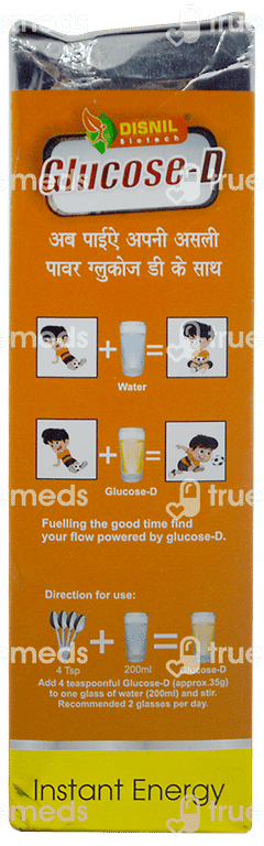 Disnil Biotech Glucose D Tangy Orange Flavour Powder 100 GM