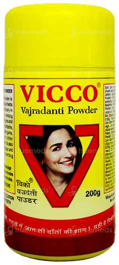 Vicco Vajradanti Powder 200Gm