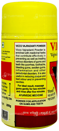 Vicco Vajradanti Powder 200Gm