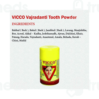 Vicco Vajradanti Powder 200gm