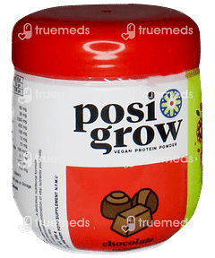 Posigrow Vegan Chocolate Protein Powder 200 GM