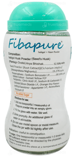 Fibapure Orange Flavour Effervescent Powder 270gm