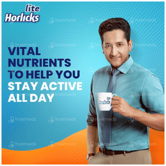 Horlicks Lite Badam Flavour No Added Sugar Refill 450Gm