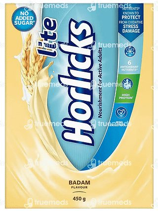 Horlicks Lite Badam Refill Powder 450 GM