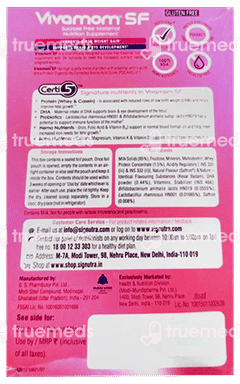Vivamom Sf Kesar Badam Flavour Refill Powder 400gm
