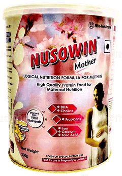 NUSOWIN MOTHER VANILLA FLAVOUR POWDER 200GM
