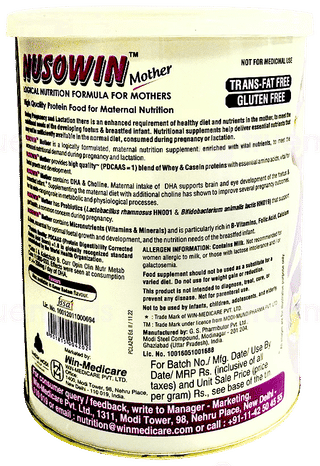 Nusowin Mother Vanilla Flavour Powder 200Gm