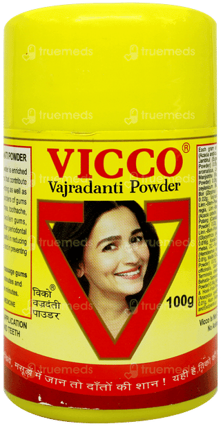 Vicco Vajradanti Powder 100Gm