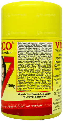 Vicco Vajradanti Powder 100Gm