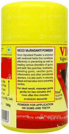 Vicco Vajradanti Powder 100Gm
