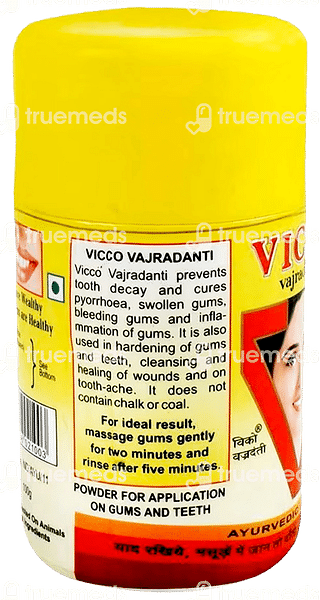 Vicco Vajradanti Tooth Powder 100 GM