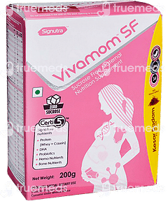 Vivamom Sf Kesar Badam Powder 200 GM