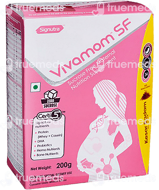 Vivamom Sf Kesar Badam Powder 200 GM