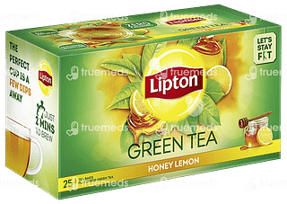 Lipton Green Tea Honey Lemon Sachet 25