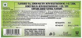 Lipton Green Tea Honey Lemon Sachet 25