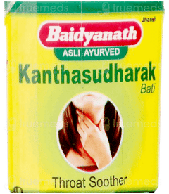 Baidyanath Kanthasudharak Bati 6Gm Baidyanath Kanthasudharak Bati 6Gm