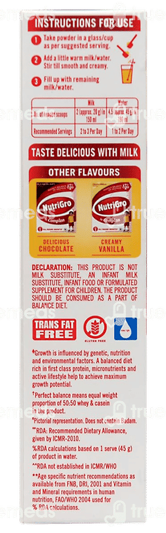 Complan Nutrigro Badam Kheer Refill Powder 200gm