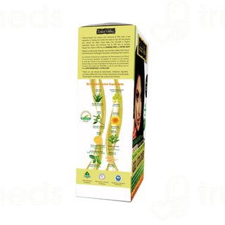 Indus Valley Organically Natural Hair Colour Gel Medium Brown 220 GM