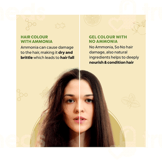 Indus Valley Organically Natural Hair Colour Gel Medium Brown 220 GM