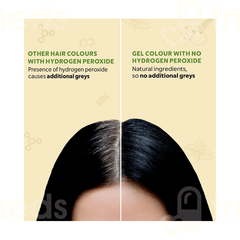 Indus Valley Organically Natural Hair Colour Gel Medium Brown 220 GM