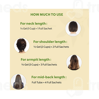 Indus Valley Organically Natural Hair Colour Gel Medium Brown 220 GM