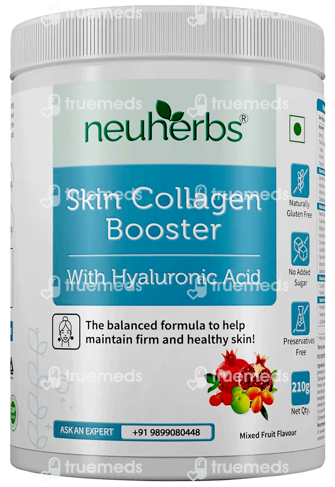 Neuherbs Skin Collagen Booster Mix Fruit Powder 210 Gm Uses, Side