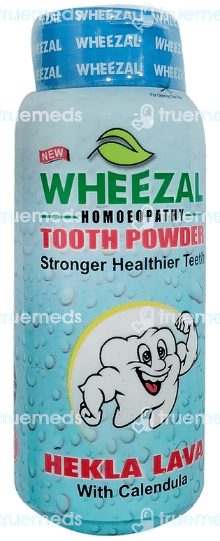 Wheezal Hekla Lava Tooth Powder 100gm