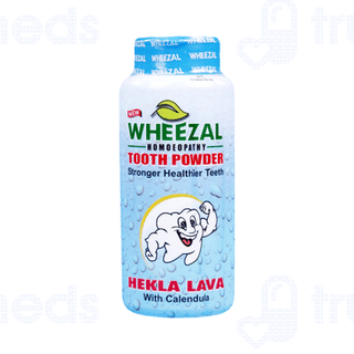 Wheezal Hekla Lava With Calendula Tooth Powder 100Gm