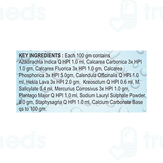 Wheezal Hekla Lava With Calendula Tooth Powder 100Gm