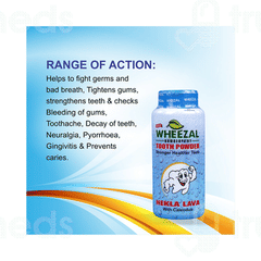 Wheezal Hekla Lava With Calendula Tooth Powder 100Gm Wheezal Hekla Lava With Calendula Tooth Powder 100Gm