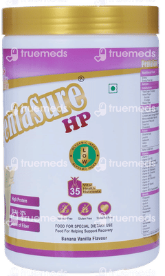 Pentasure Hp Banana Vanilla Flavour Sucrose Free Powder 1kg