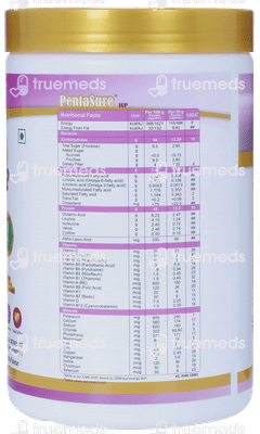 Pentasure Hp Banana Vanilla Flavour Sucrose Free Powder 1kg