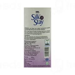 Sbl Silk N Stay Talcum Powder 100gm