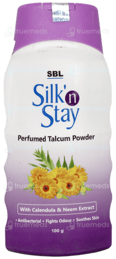 Sbl Silk N Stay Talcum Powder 100Gm