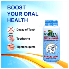 Wheezal Hekla Lava Tooth Powder 200 Gm