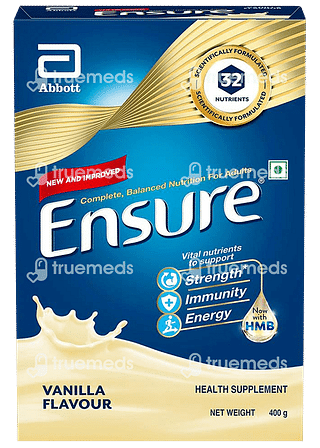 Ensure With Hmb Vanilla Flavour Powder 400 GM